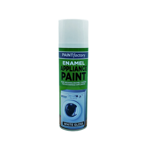 Paint factory enamel appliance paint white gloss 300ml (160G) – NZ